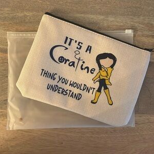 NEW Coraline Makeup Bag